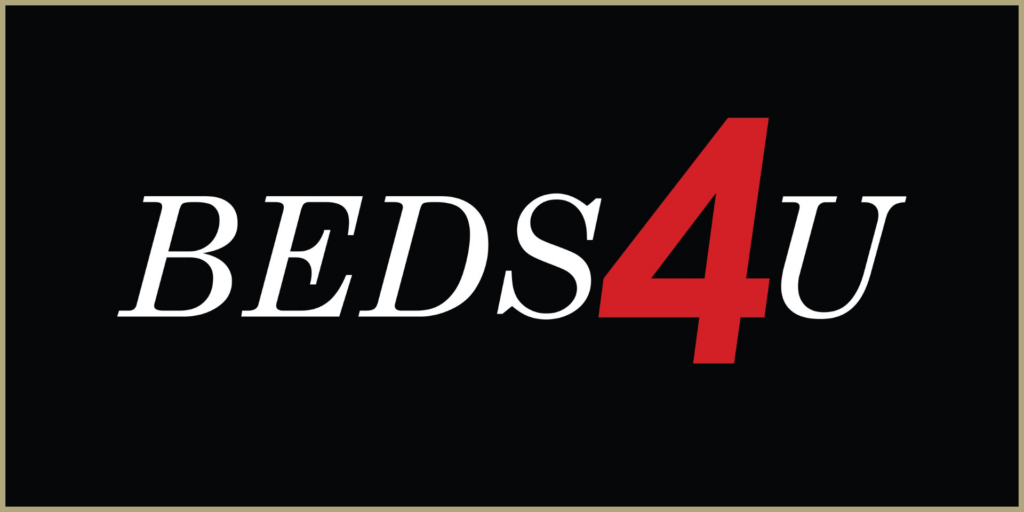 Beds4u Logo Black1200x600px gold