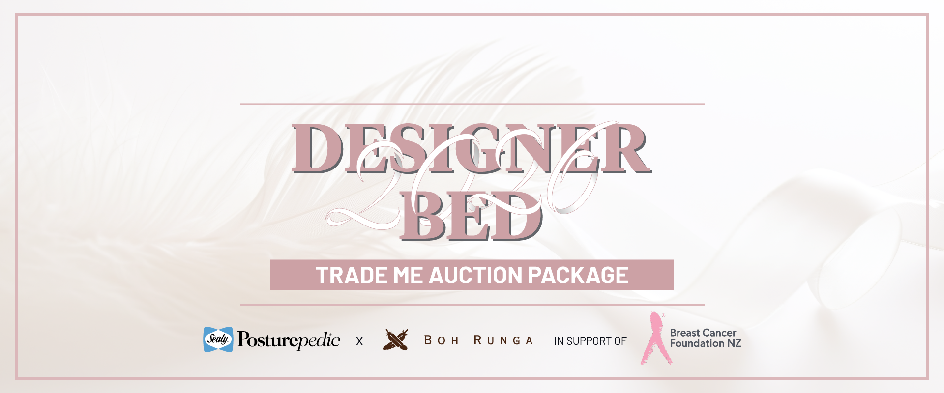 Designer Bed 2026 - Sealy x Boh Runga