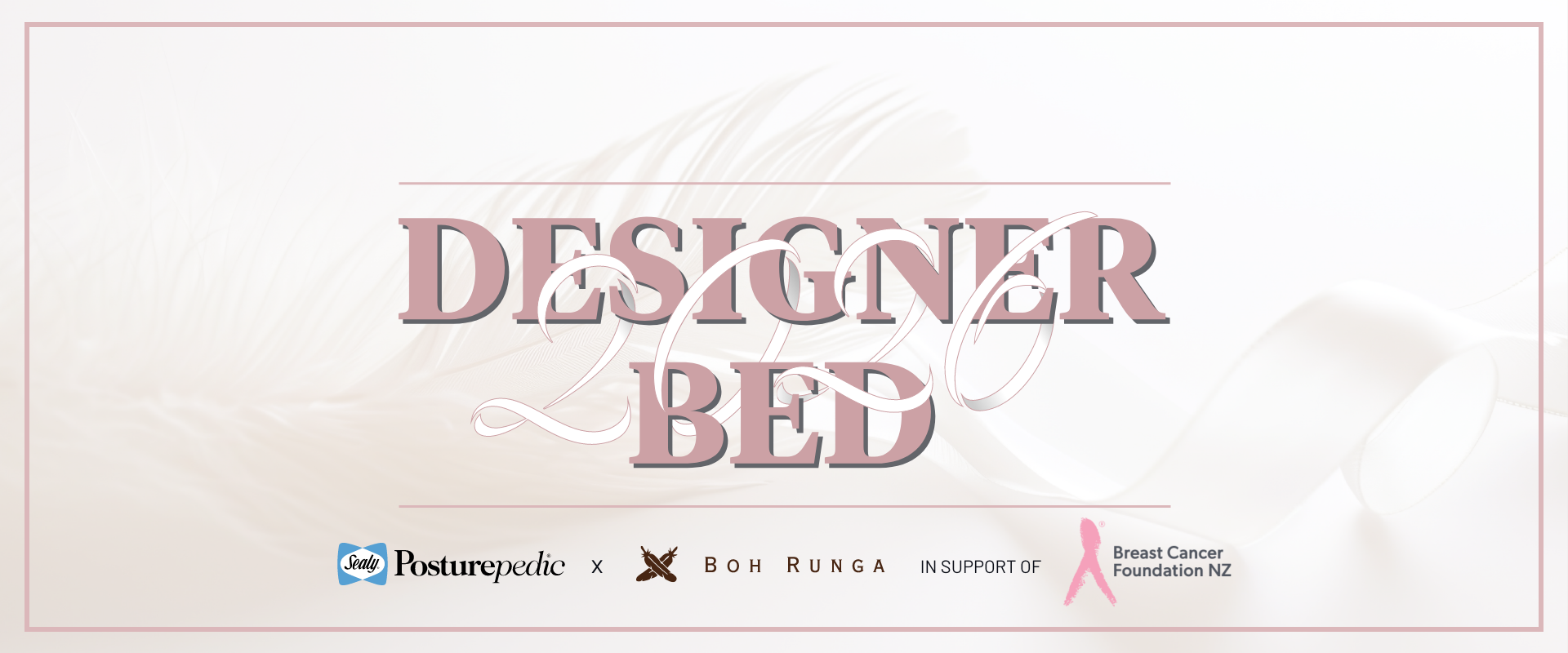Designer Bed 2026 1 Designer Bed 2026 - Sealy x Boh Runga