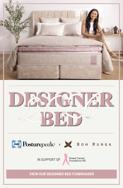 Home 2 Designer Bed 2026 - Sealy x Boh Runga